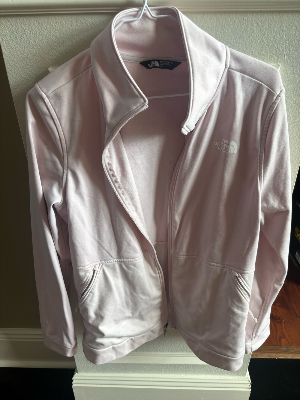 The North Face Women's Pale Pink Full-Zip Utility Jacket